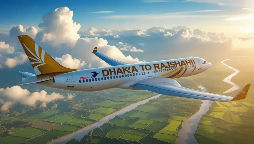 Dhaka to Rajshahi by Air