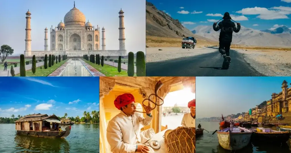 Top 5 Tourist Places in India