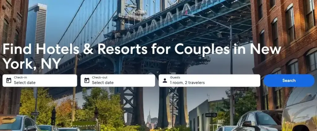 Find Hotels & Resorts for Couples in New York