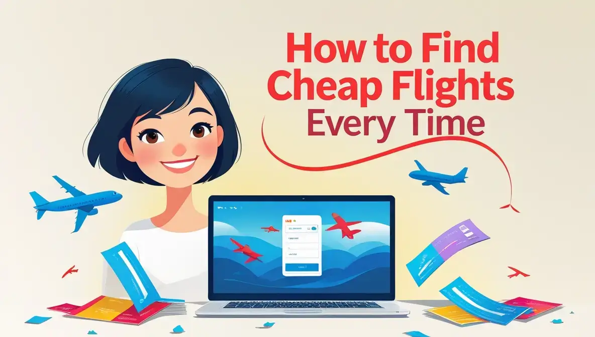 Read more about the article How to Find Cheap Flights Every Time: 15 Pro Tips