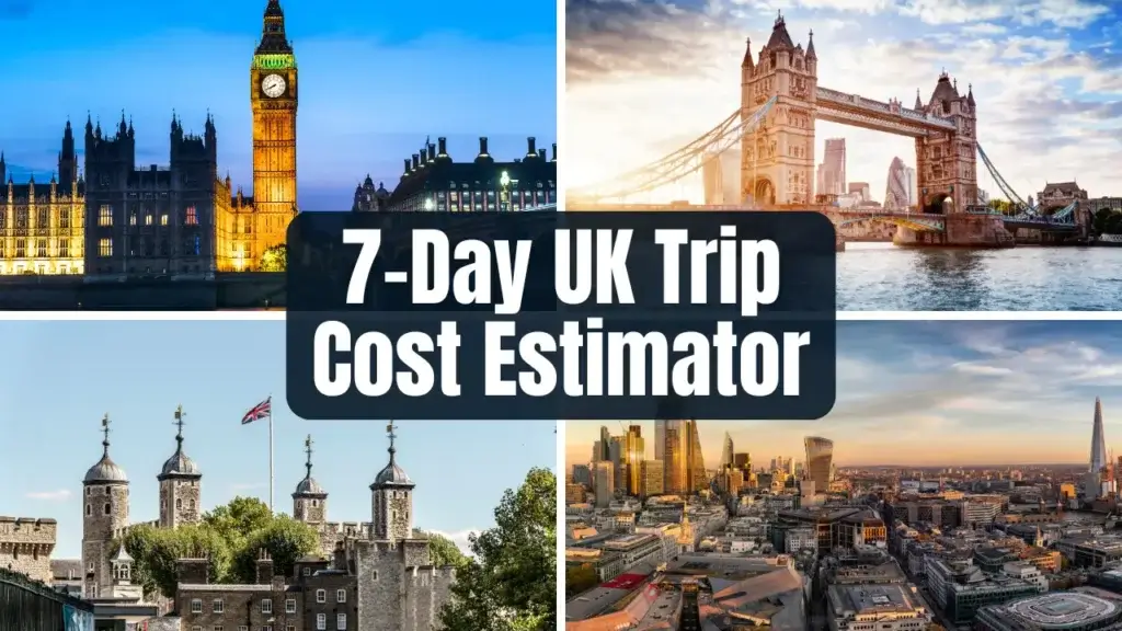 7-Day UK Trip Cost Estimator