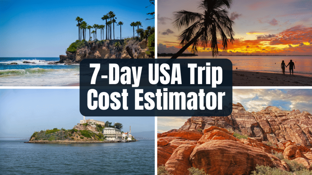 7-Day USA Trip Cost Estimator