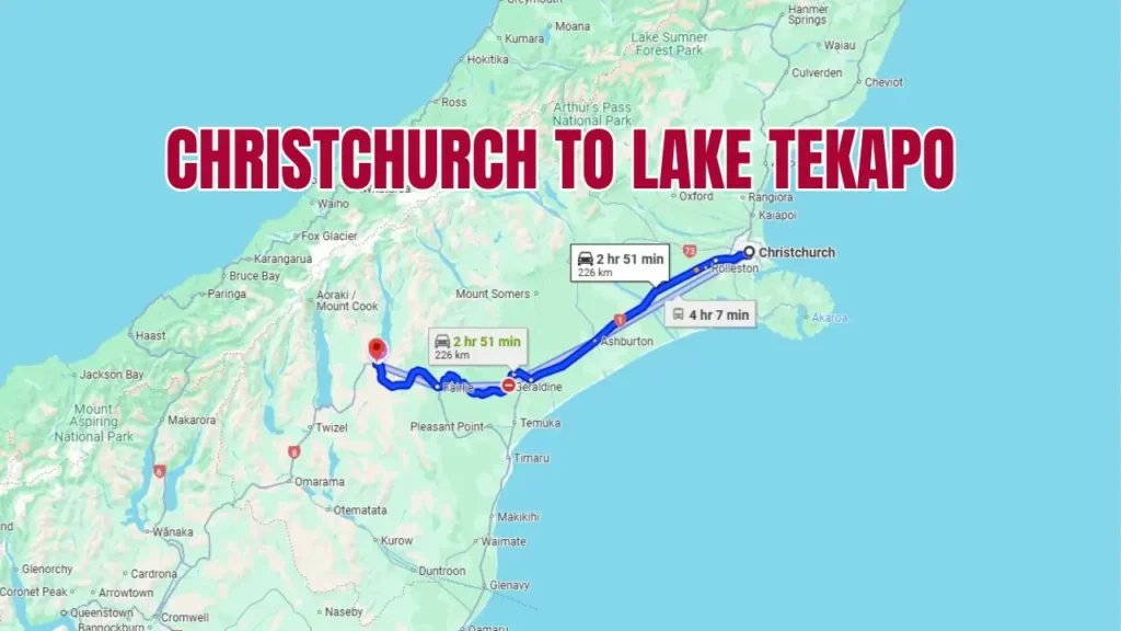 Christchurch to Lake Tekapo