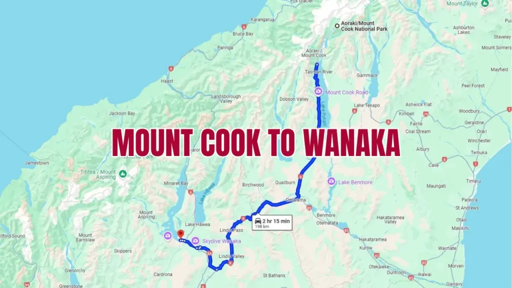 Mount Cook to Wanaka