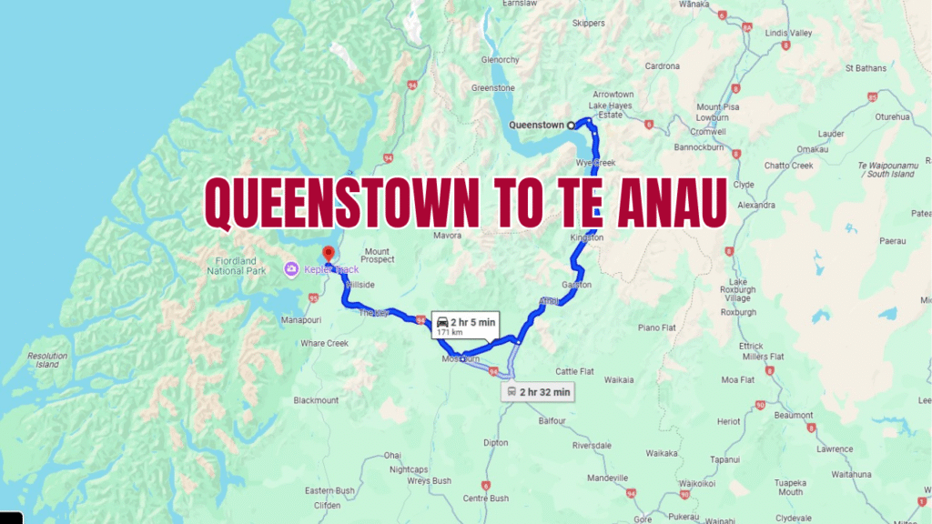 Queenstown to Te Anau