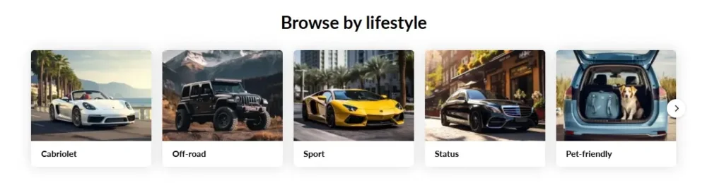 Browse by lifestyle