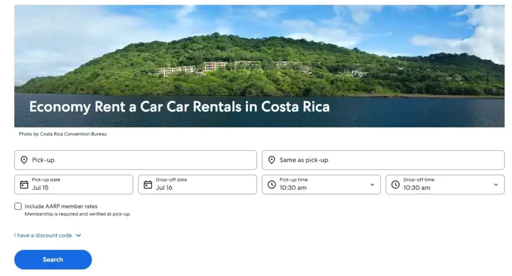 Economy Rent a Car Car Rentals in Costa Rica