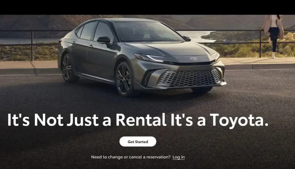 It's Not Just a Rental It's a Toyota