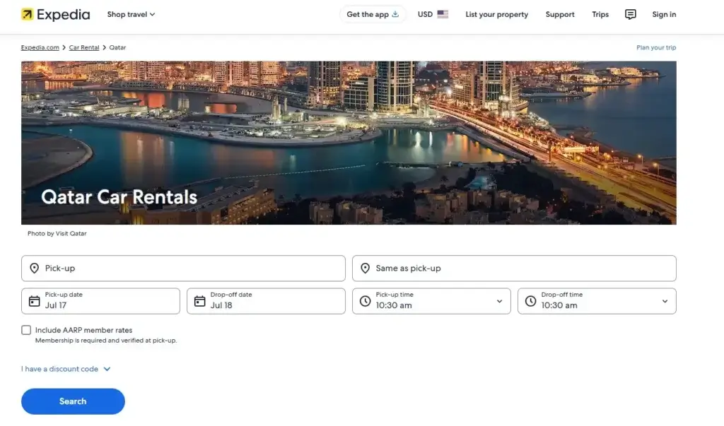 Qatar Car Rentals Expedia