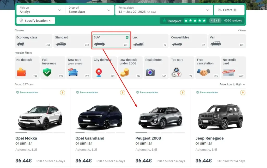 Selecting the Right Car for Your Needs