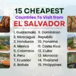 15 Cheapest Countries to Visit from El Salvador
