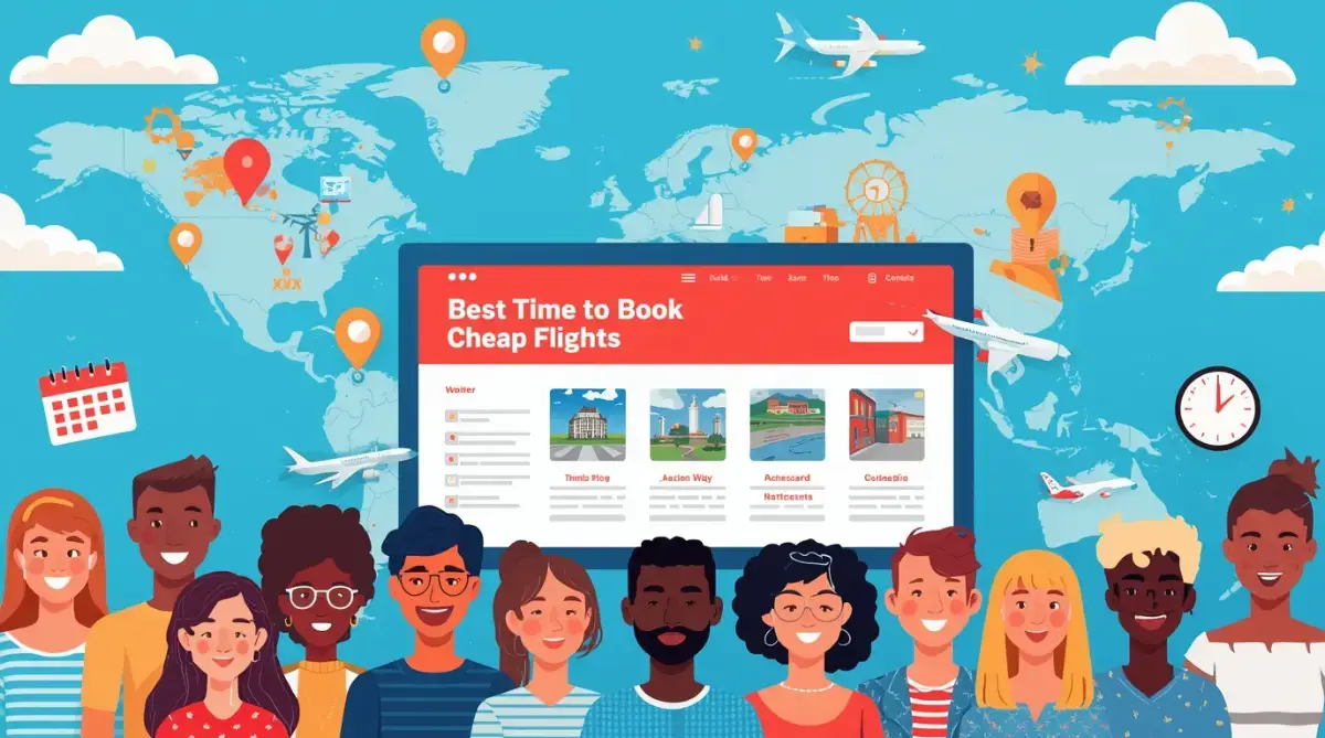 You are currently viewing Best Time to Book Cheap Flights to Popular Destinations