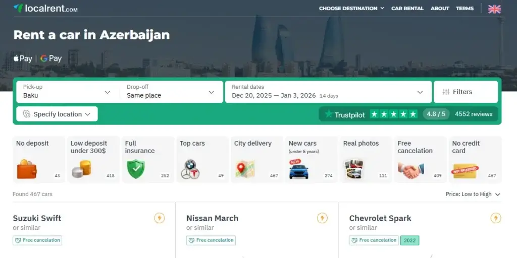 localrent Azerbaijan