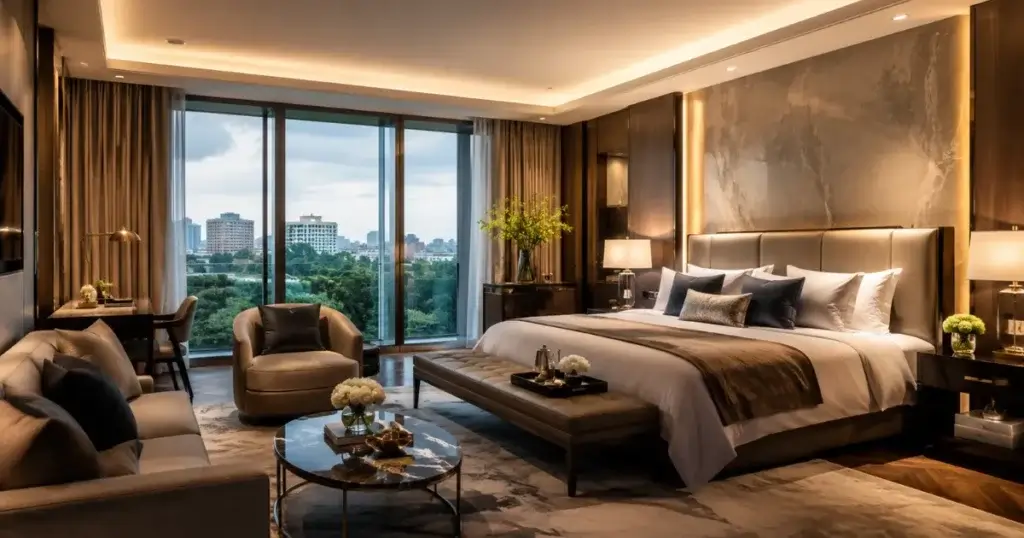Elegant Rooms and Suites Designed for Comfort