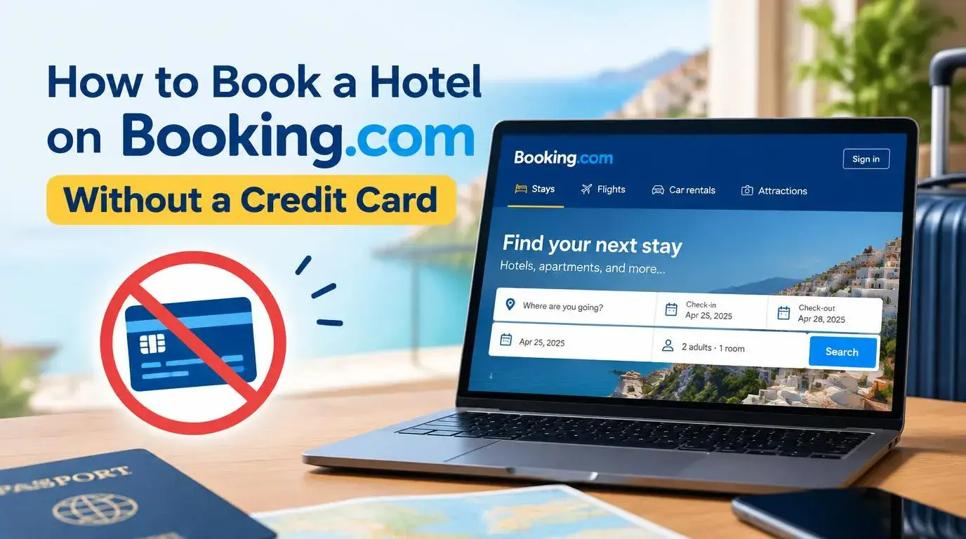 How to Book a Hotel on Booking.com Without a Credit Card